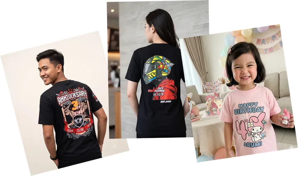 Jasa Sablon Kaos Palembang Bergaransi dan Berkualitas - SablonKito